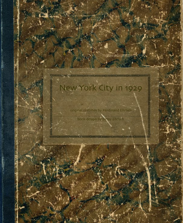 Ver New York City in 1929 por book design by Betsy Ehrlich