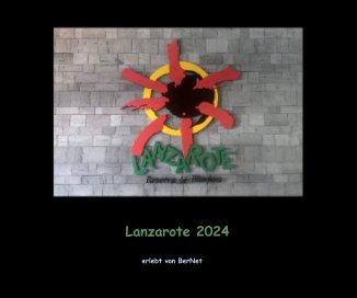 Lanzarote 2024 book cover