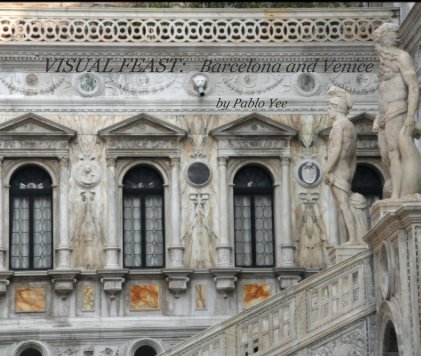 VISUAL FEAST: Barcelona and Venice book cover