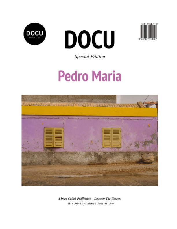 Bekijk Pedro Maria op Docu Magazine