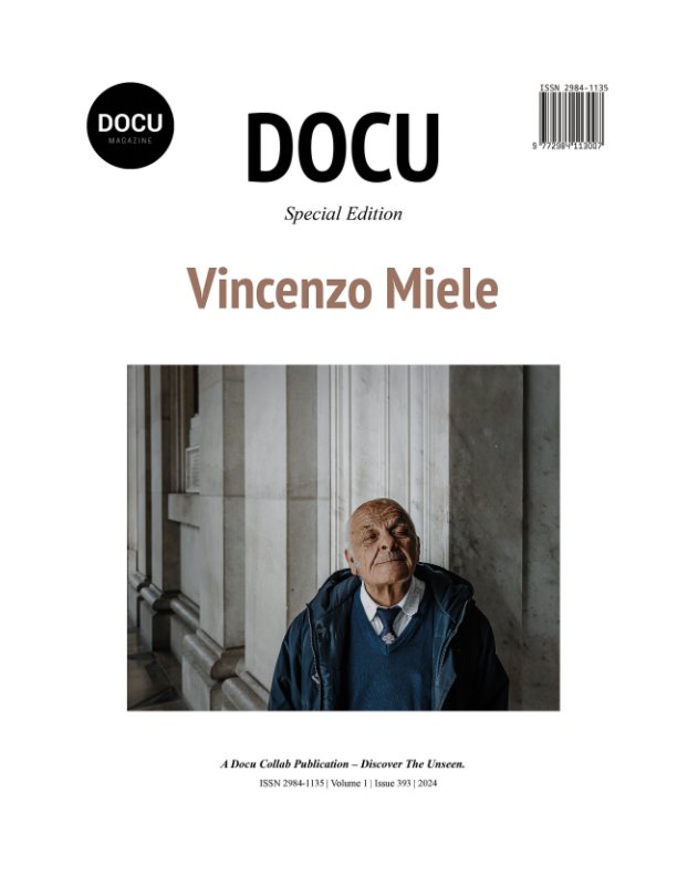 Bekijk Vincenzo Miele op Docu Magazine
