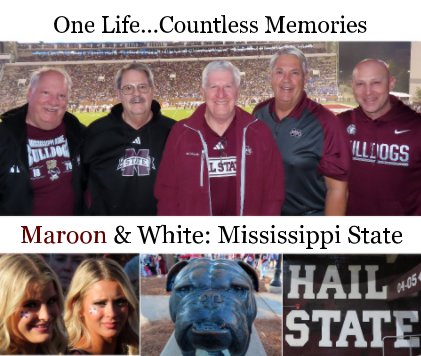 Maroon and White Mississippi State book cover