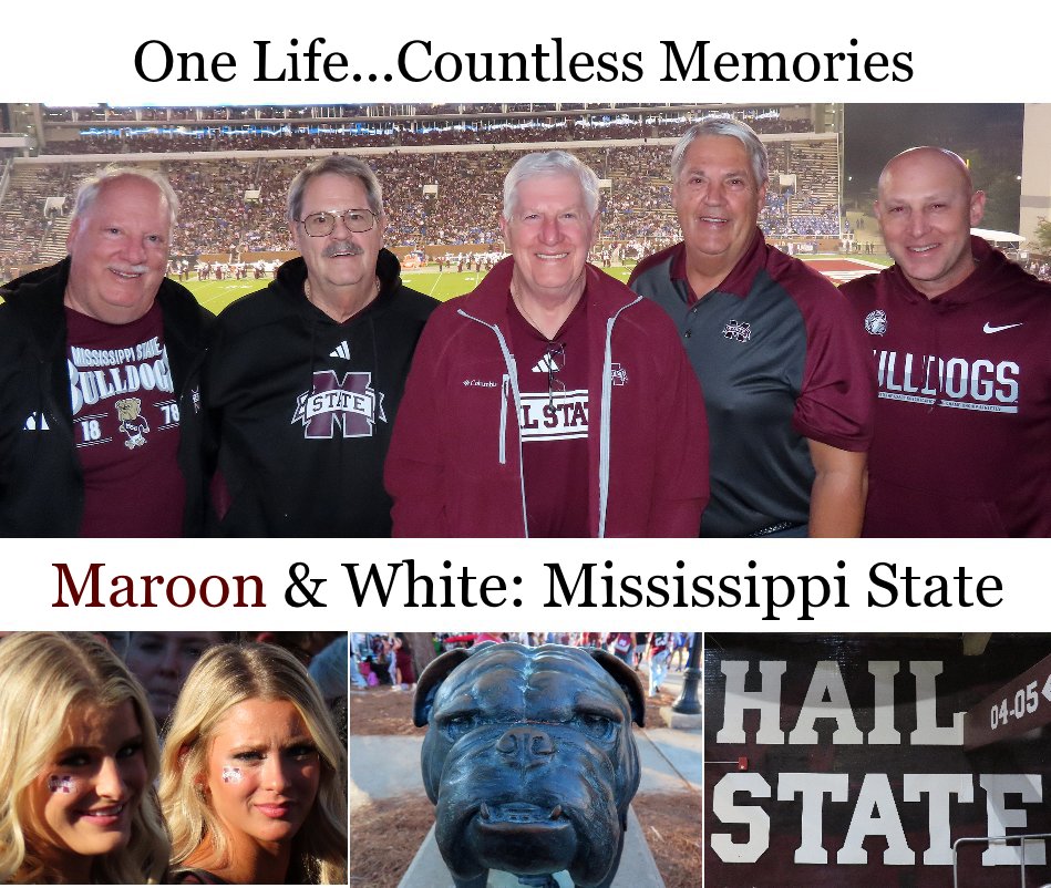 Visualizza Maroon and White Mississippi State di Chris Shaffer