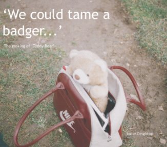 'We could tame a badger...' book cover