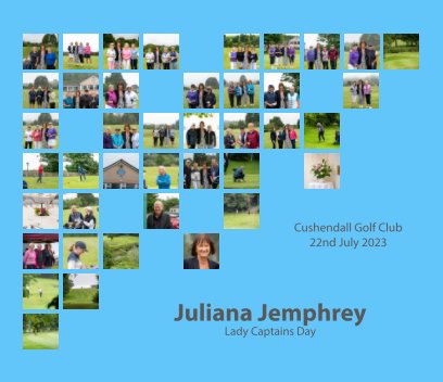 Lady Captains Day Cushendall Golf Club 2023 book cover