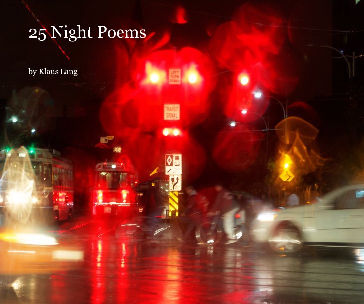 View 25 Night Poems by Klaus Lang