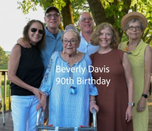 Bevely Davis 90th Birthday book cover