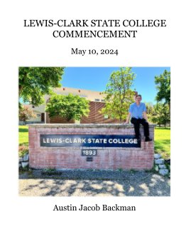 Lewis-Clark State College Commencement book cover