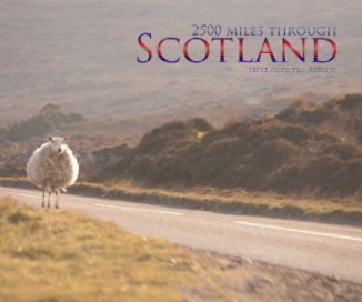 2500 miles through Scotland book cover