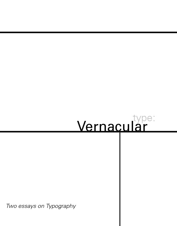 View Vernacular Type Book by Daniel Velazquez