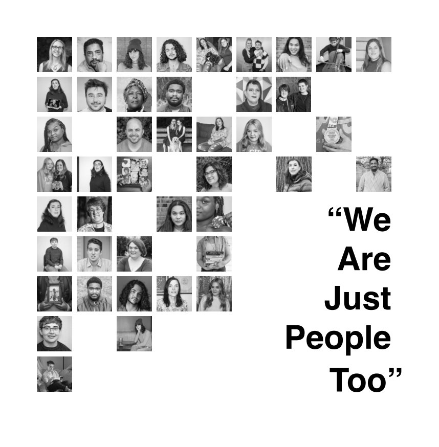 View "We Are Just People Too" by Jim Pojman