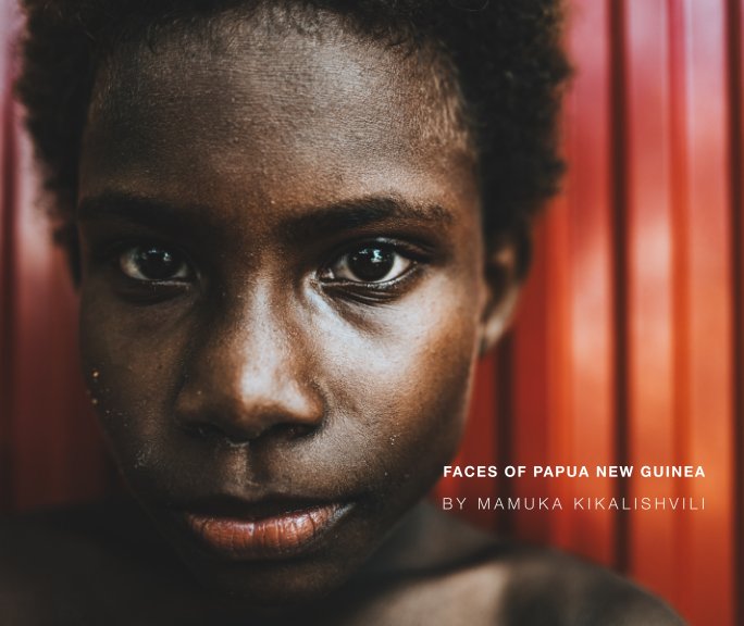 View Faces Of Papua New Guinea by MAMUKA KIKALISHVILI