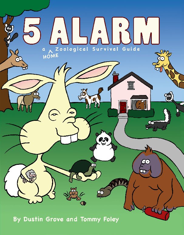 View 5 Alarm (hardcover, imagewrap) by Dustin Grove, Tommy Foley