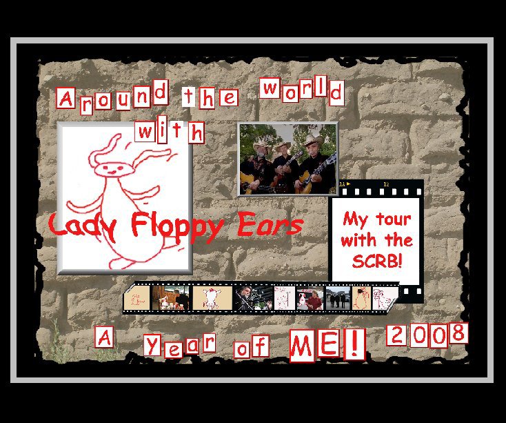 Ver Lady Floppy Ears 2008 Calendar Book por Santa Cruz River Band