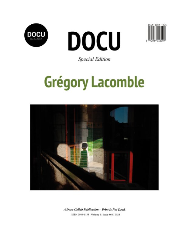 View Grégory Lacomble by Docu Magazine