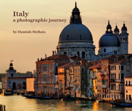 Italy a photographic journey book cover
