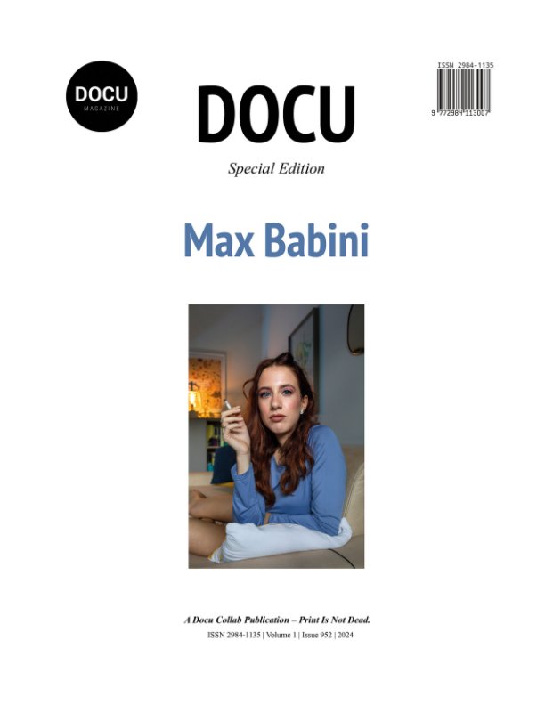 Bekijk Max Babini op Docu Magazine