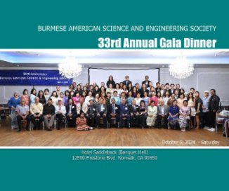 2024 BASES 33rd Annual Gala Dinner book cover