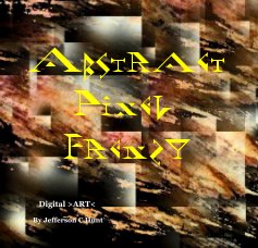 Abstract Pixel Frenzy book cover
