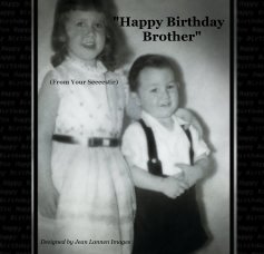 "Happy Birthday Brother" book cover
