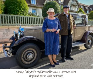 Rallye Paris Deauville 2024 Eric Edouin book cover