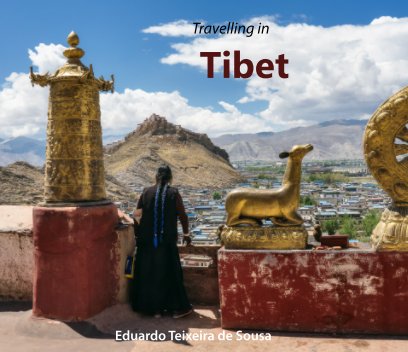 Travelling in Tibet (Large Format) book cover