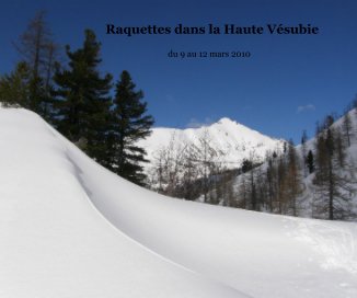 Raquettes dans la Haute Vésubie book cover