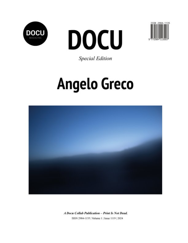 Ver Angelo Greco por Docu Magazine