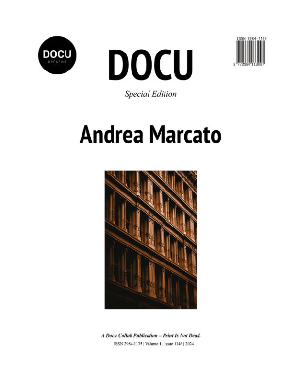 View Andrea Marcato by Docu Magazine