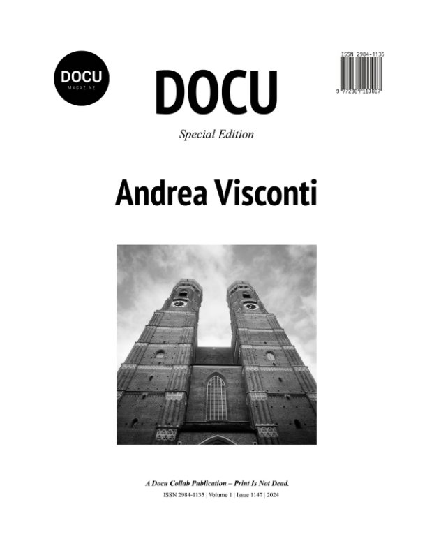 Ver Andrea Visconti por Docu Magazine