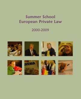 Summer School European Private Law book cover