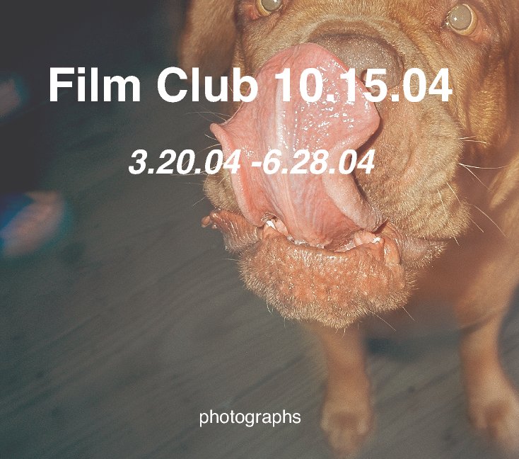 Ver Film Club 10.15.04 por meredith allen