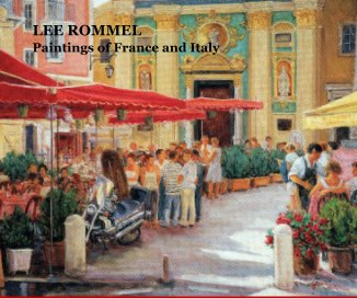 LEE ROMMEL Paintings of France and Italy book cover