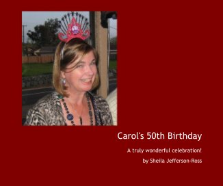 Carol's 50th Birthday book cover