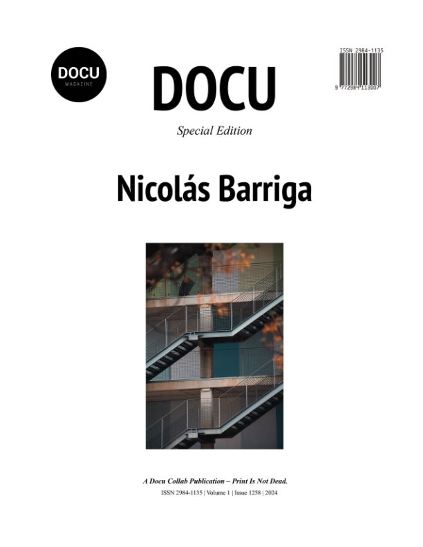 Ver Nicolás Barriga por Docu Magazine