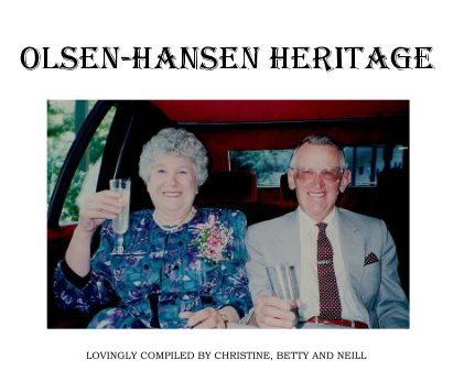 Olsen-Hansen Heritage book cover