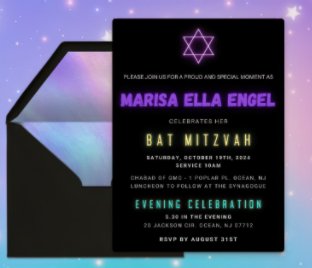 Marisa's Bat Mitzvah book cover