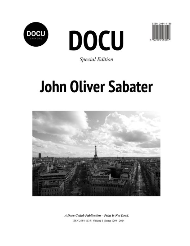 Ver John Oliver Sabater por Docu Magazine