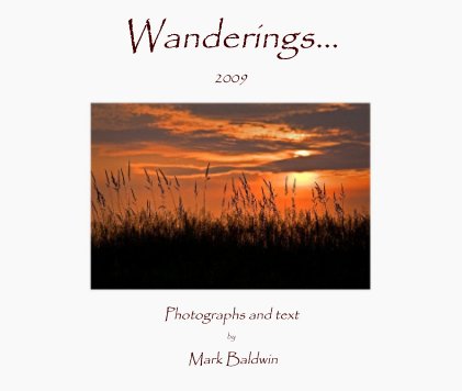 Wanderings... 2009 book cover