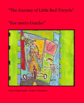 "The Journey of Little Red Tricycle" book cover