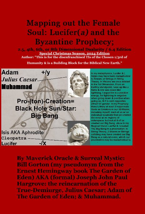 View Mapping out the Female Soul: Lucifer(a) and the Byzantine Prophecy; by Joseph John Paul Hargrove