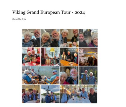 Viking Grand European Tour - 2024 book cover