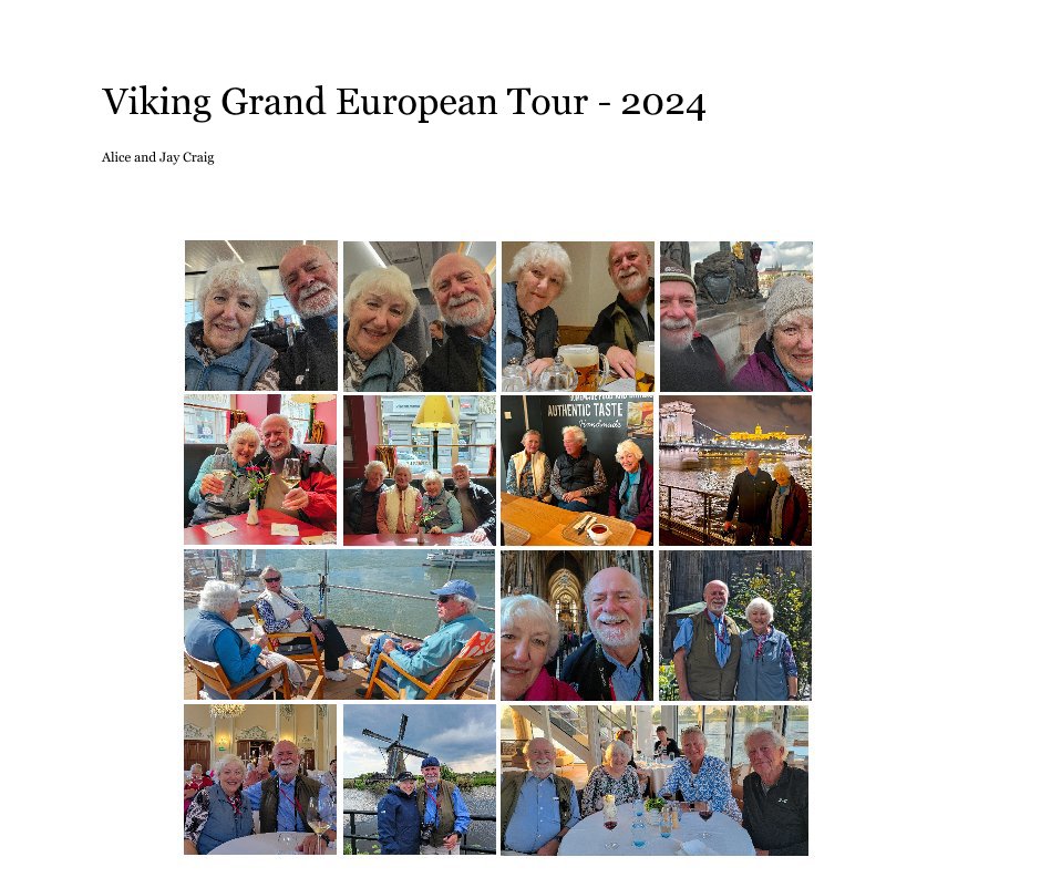 Ver Viking Grand European Tour - 2024 por Alice and Jay Craig