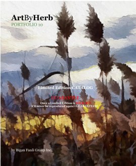 ArtByHerb PORTFOLIO 10 book cover