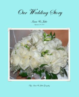 Our Wedding Story book cover