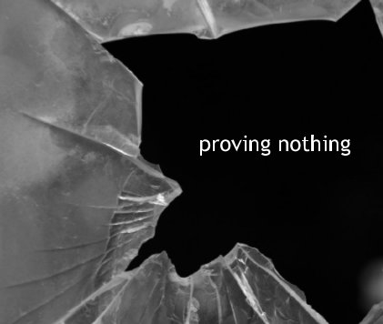 proving nothing book cover