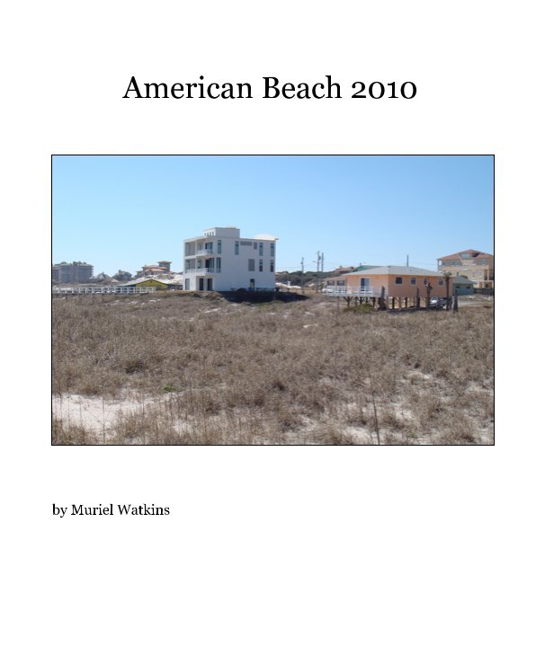 View American Beach 2010 by Muriel Watkins
