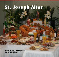 St. Joseph Altar book cover