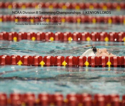 NCAA Division III Swimming Championships | KENYON LORDS book cover