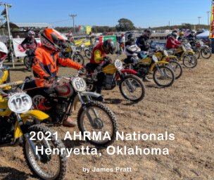 2021 AHRMA Vintage Motocross Nationals book cover